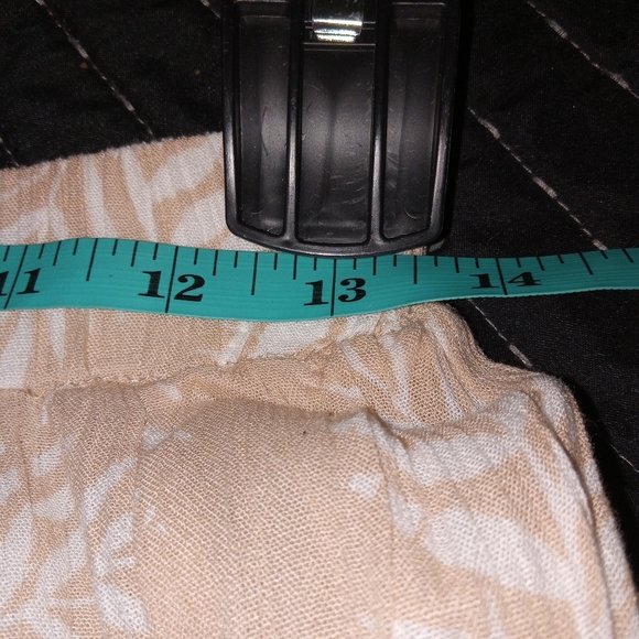 Nwt Ocean Drive Crinkled High Waisted Wide Leg Pants M/L - Picture 6 of 7